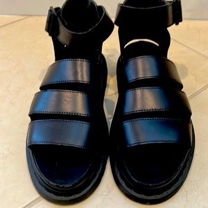 Black Dr Marten Clarissa II Sandal